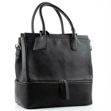 Tote Bag with Bottom Compartment Work...