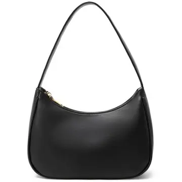 Women's Shoulder Bag Hobo Mini Clutch with Zipper Closure