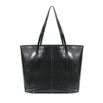 Women's Real Leather Handbag Vintage Tote Bag