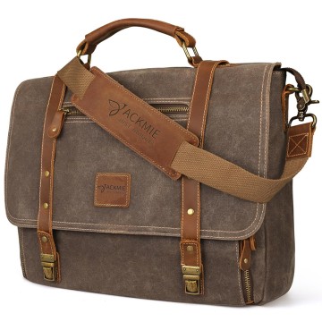 Vintage Genuine Leather Men's Laptop ...