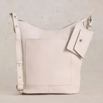 Vegan Leather Crossbody Bag with Coin...