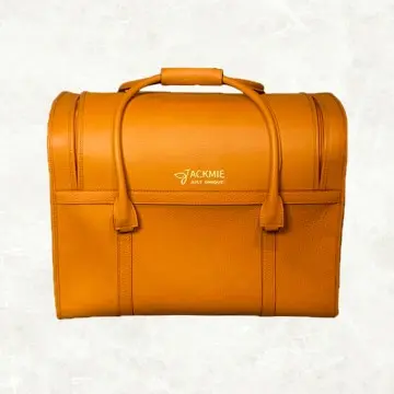 Leather Pet Carrier Bag for Dogs & Cats