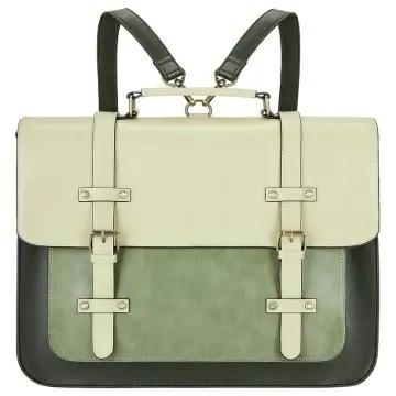 Women's Laptop Backpack Vegan Leather Briefcase