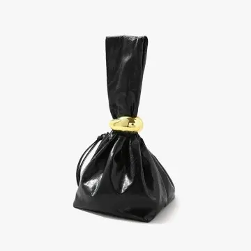 Crystal Wax Cowhide Handbag Gift Bag Purse