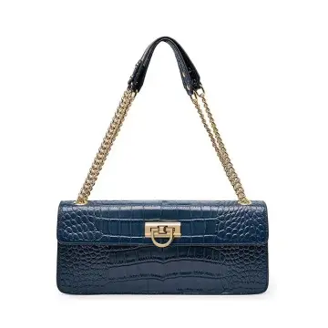 Crocodile Print Women's Chain Bag Shoulder Bag