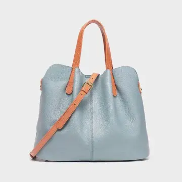 Soft Cowhide Leather Tote Bags with Shoulder Bags