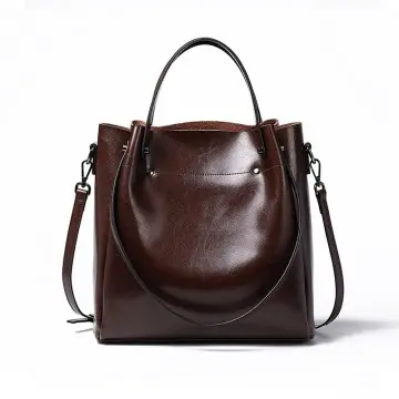 Genuine Leather Tote Bag Hobo Bag